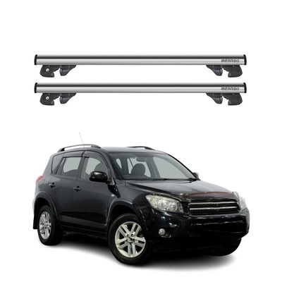 2006-2012 Toyota RAV4 Roof Rack Cross Bars Silver