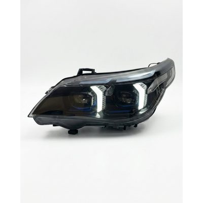 BMW 5 Series E60 Snake Eye LED Headlight Assembly with Dual-Color DRL 2003 - 2010