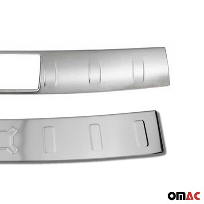 Rear Bumper Guard & Trunk Sill Cover Set for Jeep Renegade 2015-23 Steel Brushed