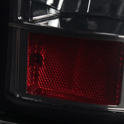 1999-2002 Chevy Silverado/ 1999-2006 GMC Sierra LED Tail Lights Chrome/Smoke