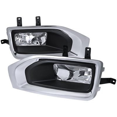 2015-2018 GMC Yukon/Yukon XL H3 Fog Lights Kit Chrome Housing/Clear Lens