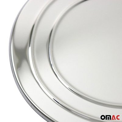 2015-2022 RAM ProMaster City Fuel Caps Cover Gas Cap Cover Stainless Steel Silver