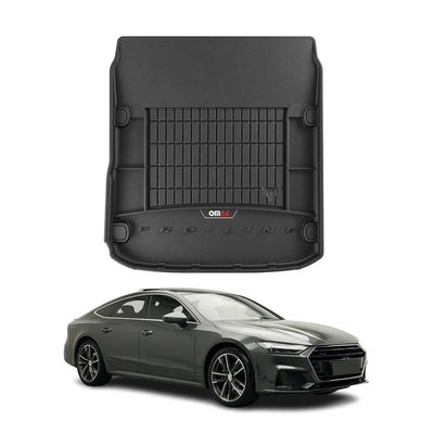 2019-2024 Audi A7 S7 RS7 Sportback (C8 TYP 4K8) Premium Cargo Liner Trunk Mat All Weather Heavy Duty