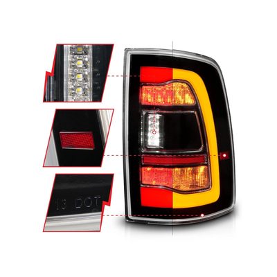 Anzo Black LED Tail Lights 311471
