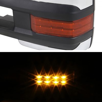 2002-2007 Chevy Silverado/Tahoe/Sierra/Yukon Heated Chrome Towing Mirrors