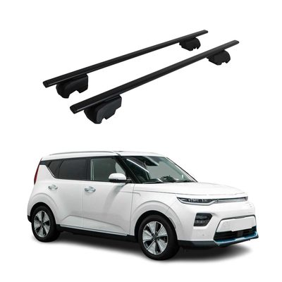 2020-2023 Kia Soul EV Roof Rack Cross Bars Black