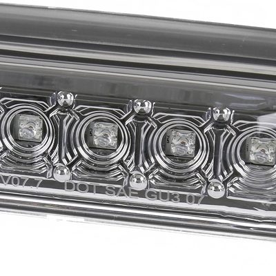 2007-2012 Chevy Silverado/ GMC Sierra LED 3rd Brake Light Chrome/Clear Lens