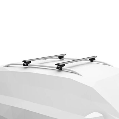 Combo de barras Thule Wingbar Plata para EQC 20 - 25 (Barras laterales)