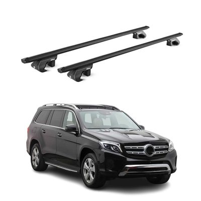 2017-2019 Mercedes GLS Class X166 Roof Rack Cross Bars Black