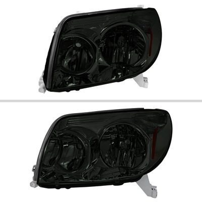 2003-2005 Toyota 4Runner Factory Style Headlights Chrome Housing/Smoke Lens