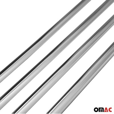 2016-2021 Hyundai Tucson Side Door Molding Trim Skirt Garnish Stainless Steel Silver