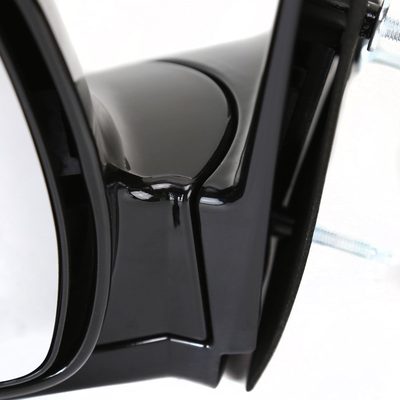 1994-1998 Chevy S10/1994-1998 GMC S15 Glossy Black Manual Side Mirror Driver
