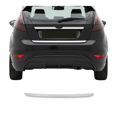 2011-2019 Ford Fiesta Rear Trunk Lid Molding Trim Stainless Steel Silver 1Pc