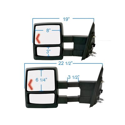 Fits 2009-2014 Ford F150, 2010-2014 F150 Raptor (KSR-61183-84F)