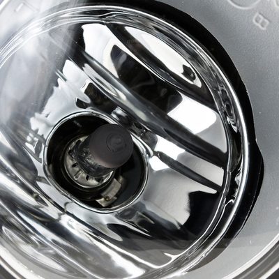 2008-2011 Toyota Highlander H11 Fog Lights Kit Chrome Housing/Clear Lens