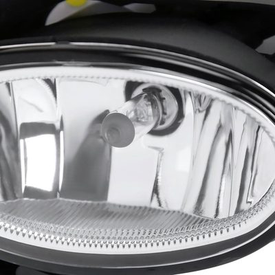 2017-2018 Honda CR-V H8 Fog Lights w/ Switch & Wiring Harness Chrome/Clear
