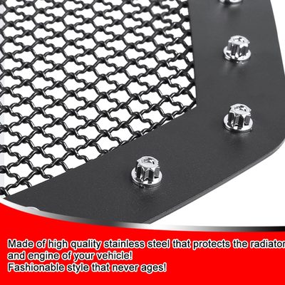 2016-2018 GMC Sierra 1500 Rivet Style Black S.Steel Mesh Grille Insert