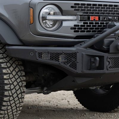 Defensa Delantera Rockline Winch-Ready Full Width With Overrider para Bronco Full Size 21-26