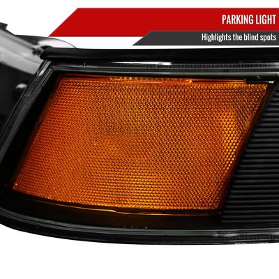 1998-2002 Mercury Grand Marquis Factory Headlights Corner Signal Lights