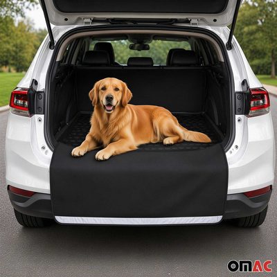 Rear Trunk Bumper Protector Guard Cargo Mat Liner Car SUV Waterproof Pet Dog