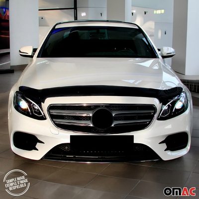 2007-2014 Chevrolet Avalanche Tahoe Suburban Front Bug Shield Hood Deflector 1 Pc Smoke Stick Install