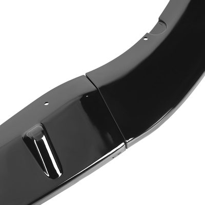 2016-2021 Mazda Miata MX-5 Glossy Black 3PC Front Bumper Lip Splitter Kit