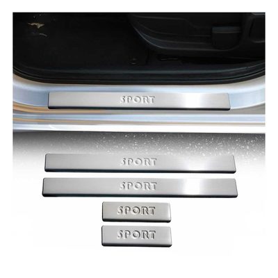 2000-2004 Ford Focus Hatchback Door Sill Scuff Plate Scratch Protector Stainless Steel
