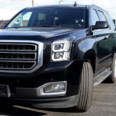 2015-2018 GMC Yukon/Yukon XL H3 Fog Lights Kit Chrome Housing/Clear Lens