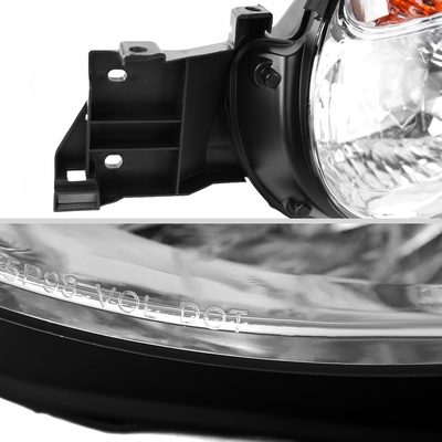 2002-2003 Subaru Impreza OEM Replacement Headlights Chrome/Clear Lens