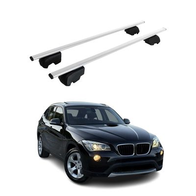 2010-2015 BMW X1 E84 Roof Rack Cross Bars Silver