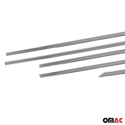 2012-2018 Audi A6 C7 All Type Side Door Molding Trim Stainless Steel
