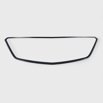 2019-2023 Cadillac XT4 Grille Overlay Gloss Black 1Pcs ABS Plastic
