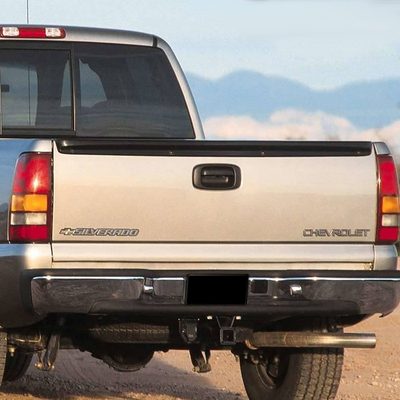 1999-2007 Chevy Silverado/GMC Sierra Black ABS OE Tailgate Cap Protector Cover