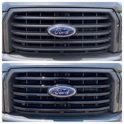Fits 2015-2017 Ford F150 (TRM-ABS6411BLK)