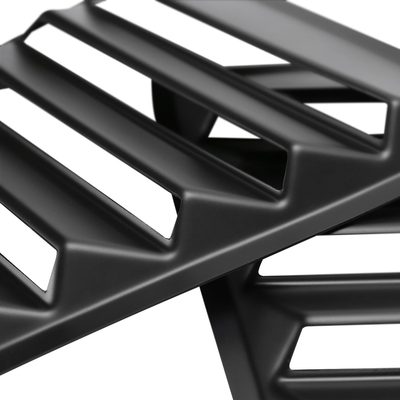 2008-2020 Dodge Challenger Matte Black Side Window Louvers Vent