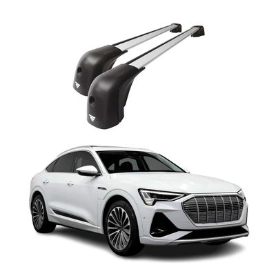 2020-2023 Audi e-tron Sportback Roof Racks Cross Bars Silver