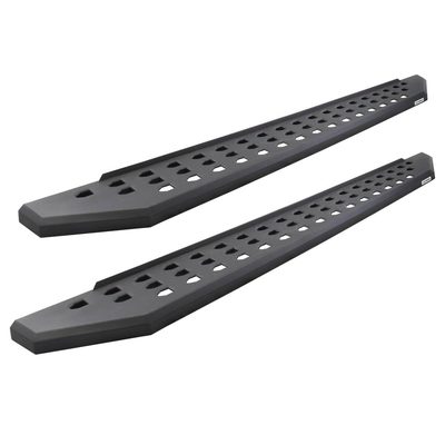 Estribos RB20 80" Ngo Text para Silverado / Sierra 1500 14-18 Dob Cab