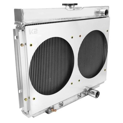1967-1970 Ford Mustang/ Mercury Cougar 3Row Radiator Dual Shroud Fan