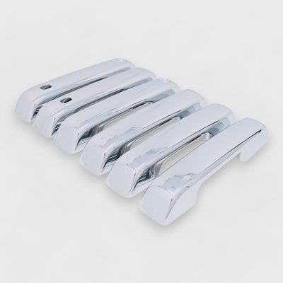 2023-2024 Ford F-250/350/450/550 Door Handle Cover Chrome 6Pcs ABS Plastic