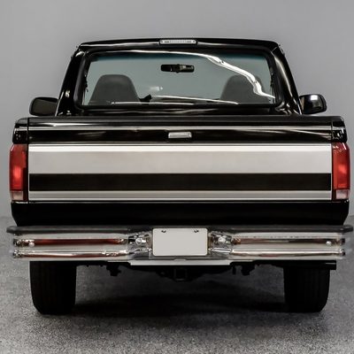 1992-1996 Ford F-150/F-250/F-350/Bronco LED 3rd Brake Light Chrome/Clear Lens