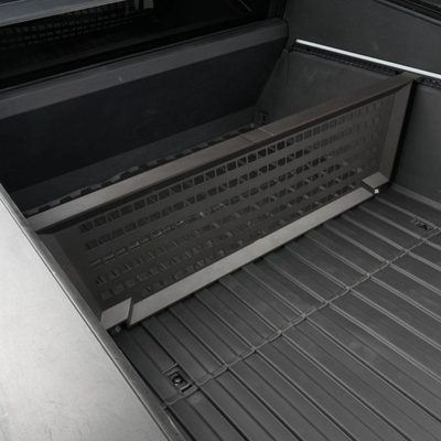 Adjustable Vault Cargo Divider Compatible with Bed Mat For Cybertruck