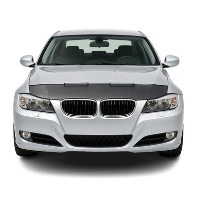 2005-2008 BMW 3 Series E90 Sedan Car Bonnet Mask Hood Bra Half Carbon