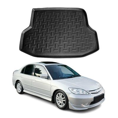 2001-2005 Honda Civic Cargo Liner Trunk Mat All Weather Black
