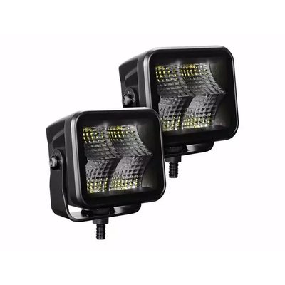 Faros CUBEIT 3" GR Blackout Series 2 Pares Flood