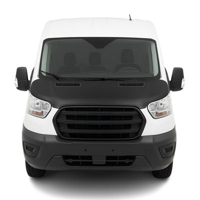 2015-2026 Ford Transit Car Bonnet Mask Hood Bra Black Full Coverage 1 Pc