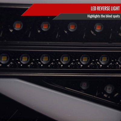 2008-2014 Subaru Impreza WRX HB LED Tube Tail Lights Glossy Black/Dark Smoke