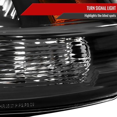 2009-2018 Dodge RAM 1500 / RAM 2500 3500 Factory Quad Headlights Black
