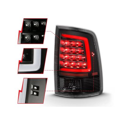 Anzo Black LED Tail Lights 311318