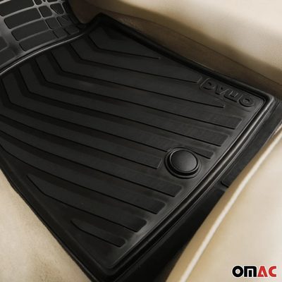 2015-2022 RAM ProMaster City Universal Floor Mats Liner All Weather Waterproof Black