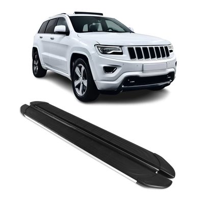 2011-2021 Jeep Grand Cherokee Nerf Bar Side Step Running Boards Alu 2x